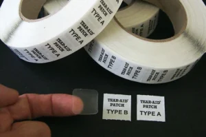 1 3/8” X 1 3/8” Die Cut Patches: VINYL REPAIR